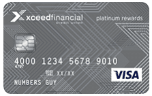 Xceed Financial Credit Union Visa Platinum